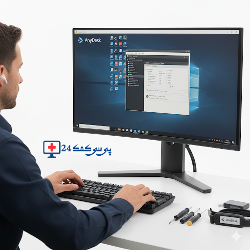 تعمیرات کامپیوتر در محل| آنلاین یا حضوری