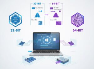 تفاوت های 32بیتی و64بیتی