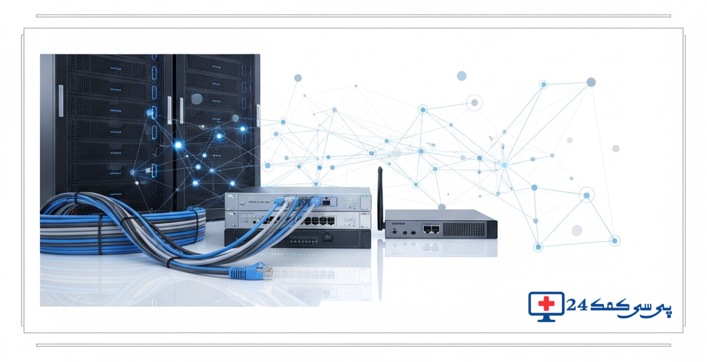 راه‌اندازی شبکه با استاندارد های حرفه ای IT