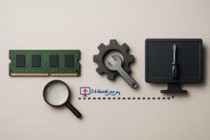 روش‌های بررسی سلامت , عیب‌یابی و تعمیر رم کامپیوتر.
