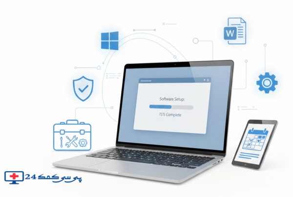 نصب نرم‌افزار در محل